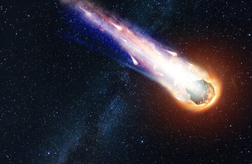 A rare ancient meteorite has landed in Britain