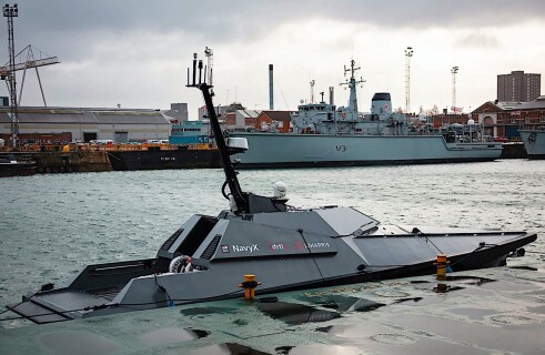 Autonomous boats have entered service in the UK