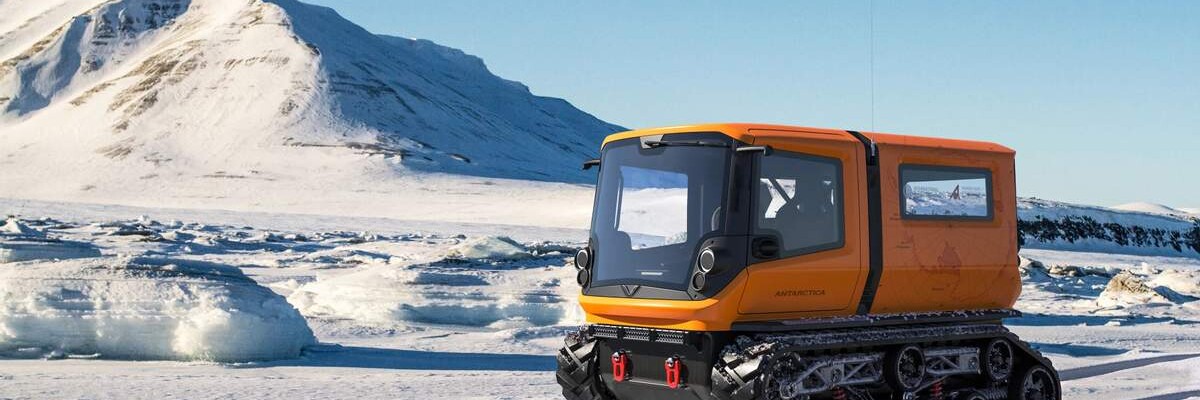 Venturi, an eco-friendly all-terrain vehicle designed for harsh weather conditions