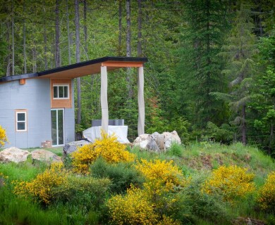 В Канаде напечатали спиралевидный дом