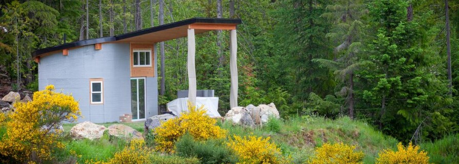A Spiral shaped house has been printed in Canada