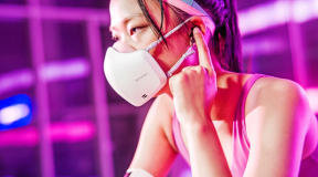LG provides the PuriCare mask with a microphone and speaker