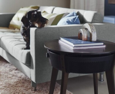 IKEA is releasing a coffee table with a built-in smart air purifier