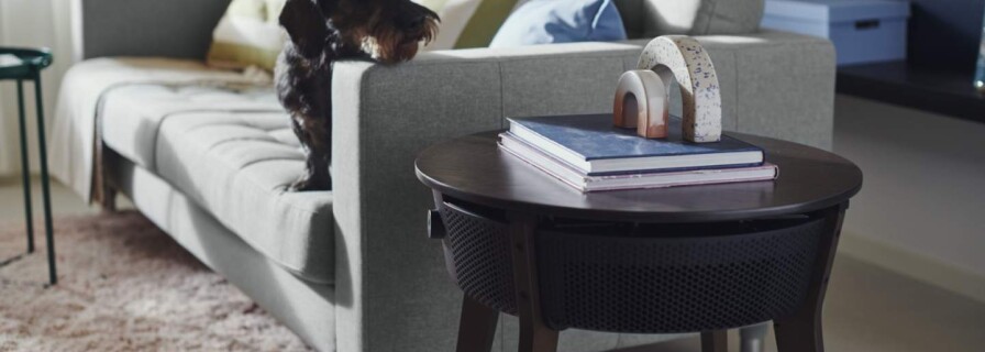 IKEA is releasing a coffee table with a built-in smart air purifier