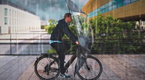 A German invention enables you to ride a bike in all weather conditions