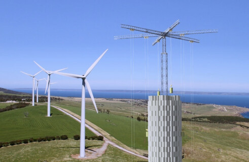 A Swiss company plans to build an innovative energy storage system