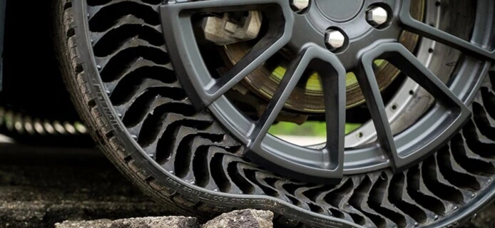 Michelin is launching airless wheels