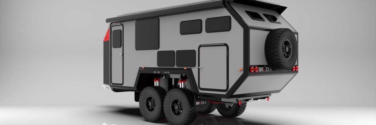 The Australian company Bruder introduces a very unusual travel trailer