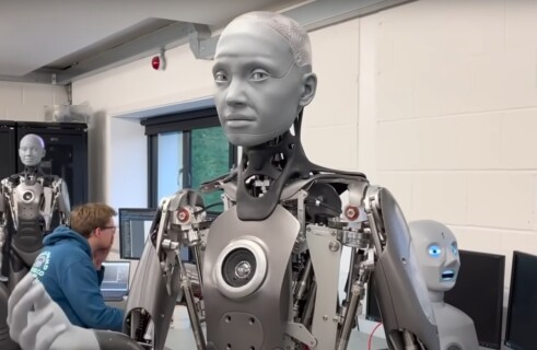 A British company reveals a robot with incredibly expressive facial expressions