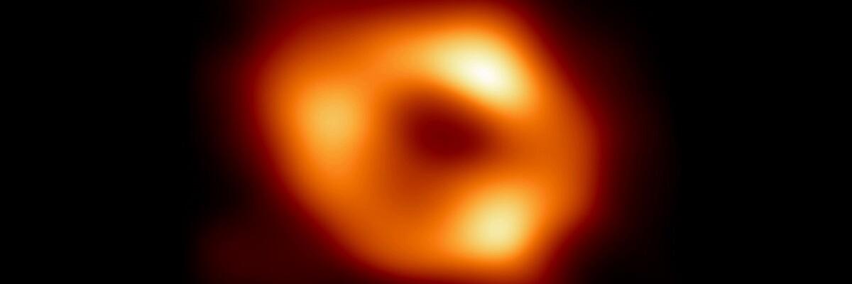 Scientists take a photograph of a black hole located in the centre of our galaxy
