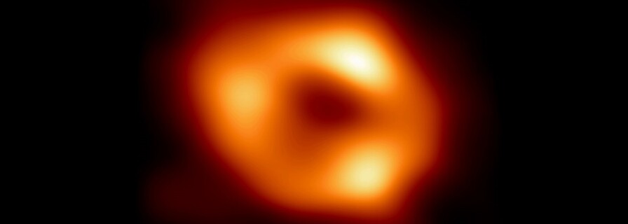 Scientists take a photograph of a black hole located in the centre of our galaxy