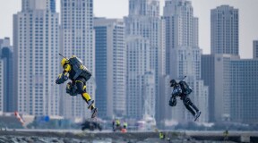The UAE Hosted the First Ever Jet Suit Race in Dubai