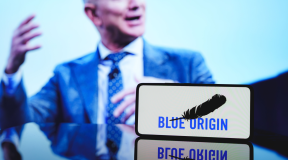The space company Blue Origin launched an all-female crew on a suborbital flight