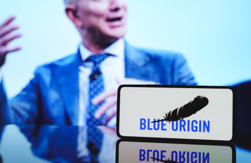 The space company Blue Origin launched an all-female crew on a suborbital flight