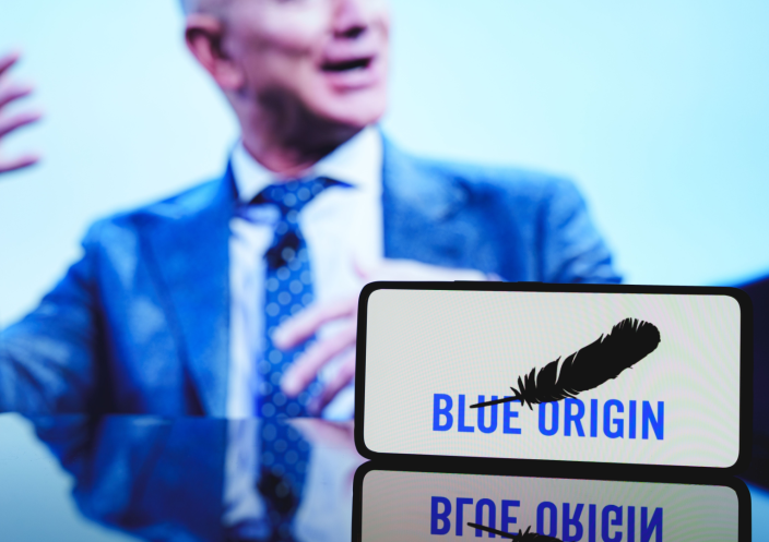 The space company Blue Origin launched an all-female crew on a suborbital flight