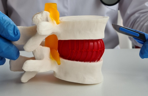 Neurosurgeons Implant First AI-Designed Personalized Spine Disc